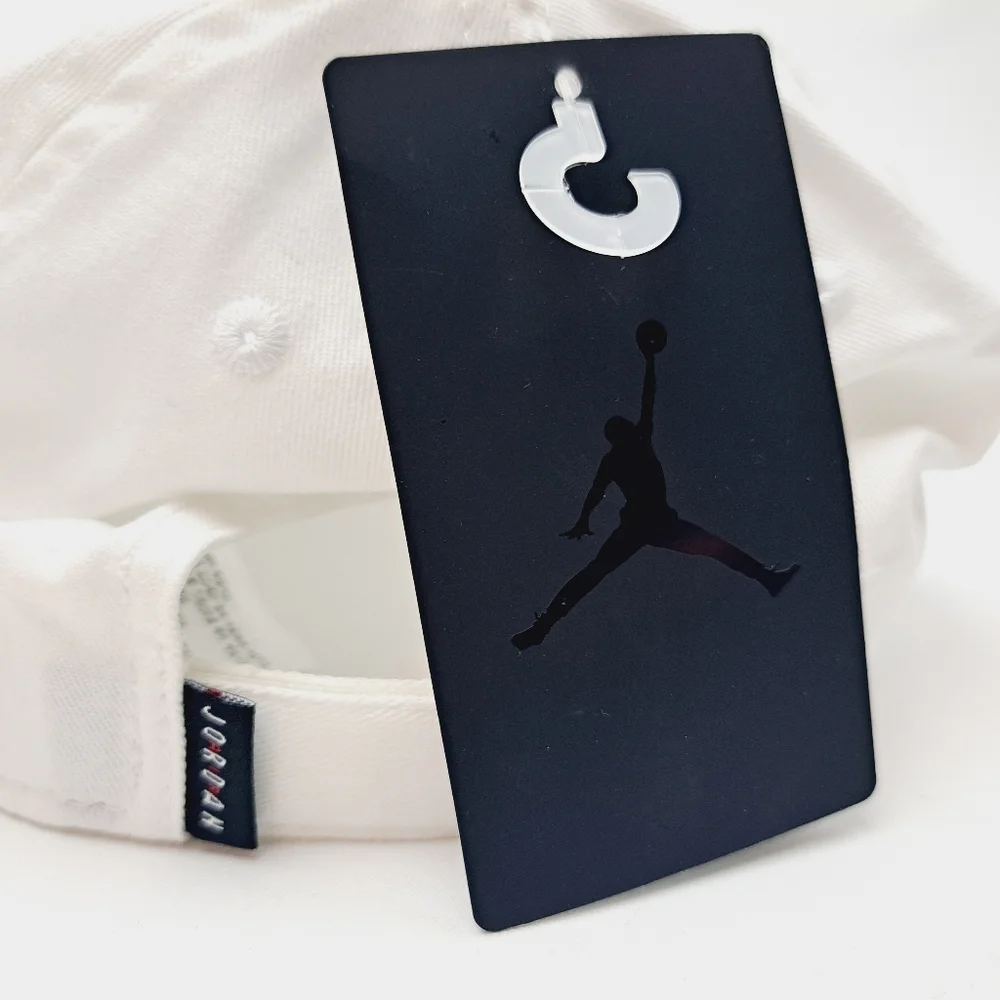 Air Jordan Youth Hat Cap Solid Cotton White Boys